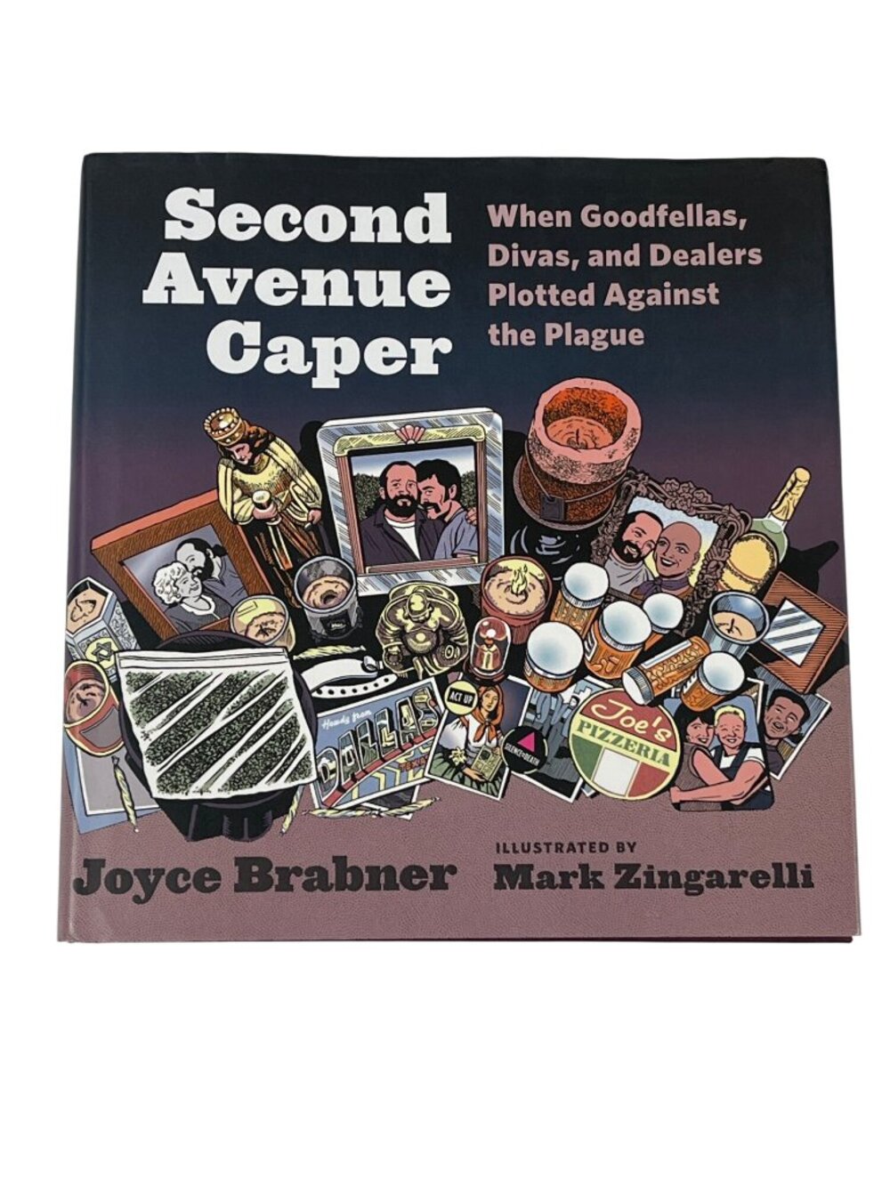 Second Avenue Caper Joyce Brabner Hardcover Graphic Novel Memoir Comics